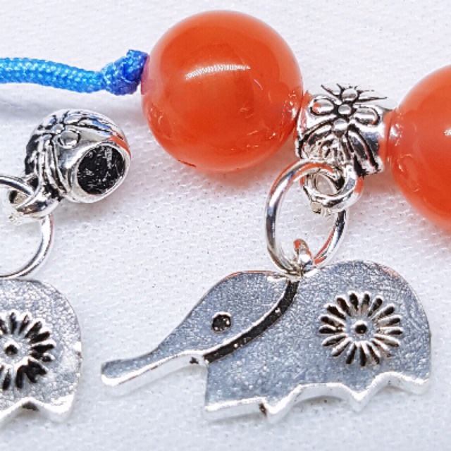 KHO SỈ  Charm bạc hình chú voi - Hàng loại 1 cực đẹp PH285
