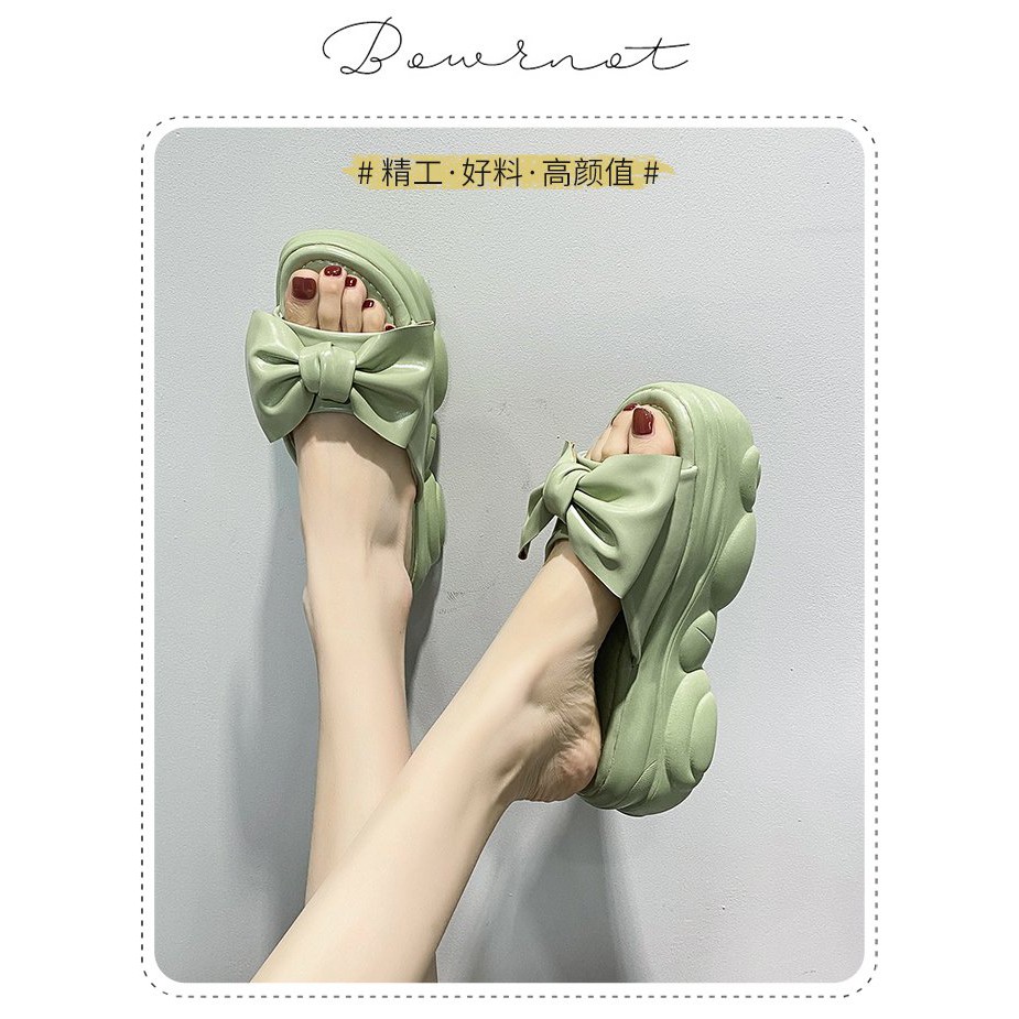 🌸🌸Dép Đính Nơ Thiết Kế Xinh Xắn Thời Trang Cho Nữ | BigBuy360 - bigbuy360.vn