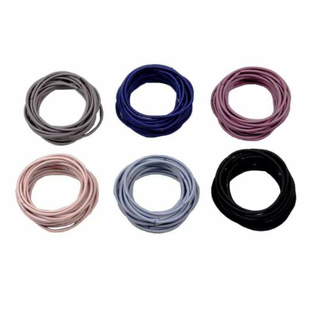 100 chun buộc tóc có hộp đựng