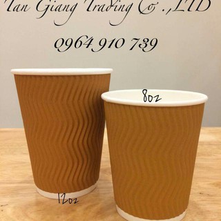 100 CỐC GIẤY CÁCH NHIỆT CAO CẤP