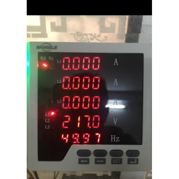 Đồng hồ đo kết hợp Volt Ampe và tần số Morele JJ-96UIF