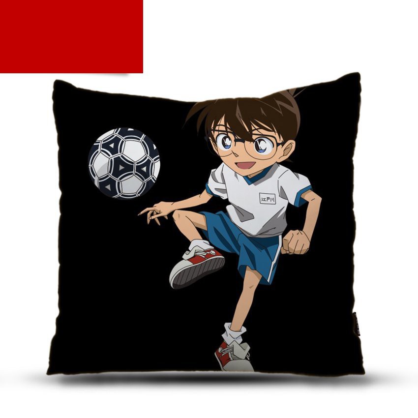 Gối IN HÌNH Thám Tử Lừng Danh Conan anime chibi xinh xắn tiện lợi chất đẹp gồ cả vỏ và ruột