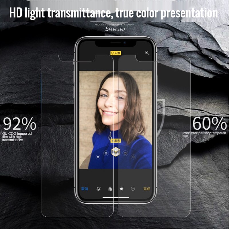 Apple Kính Cường Lực Bảo Vệ Màn Hình Điện Thoại Iphone 11 X Xsmax