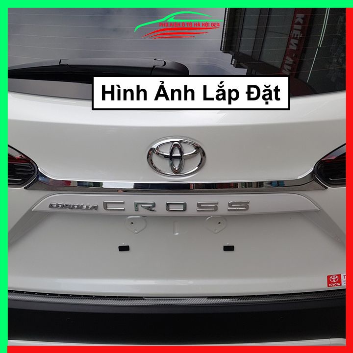 Ốp tay mở cốp mạ Crom Cross 2020 2021 trang trí xe chống va đập hiệu quả