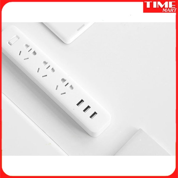 Ổ Cắm điện Thông Minh Xiaomi Power Strip 3 Cổng USB 5V-2A Chính Hãng. Nguyên Seal [TIME_MART]