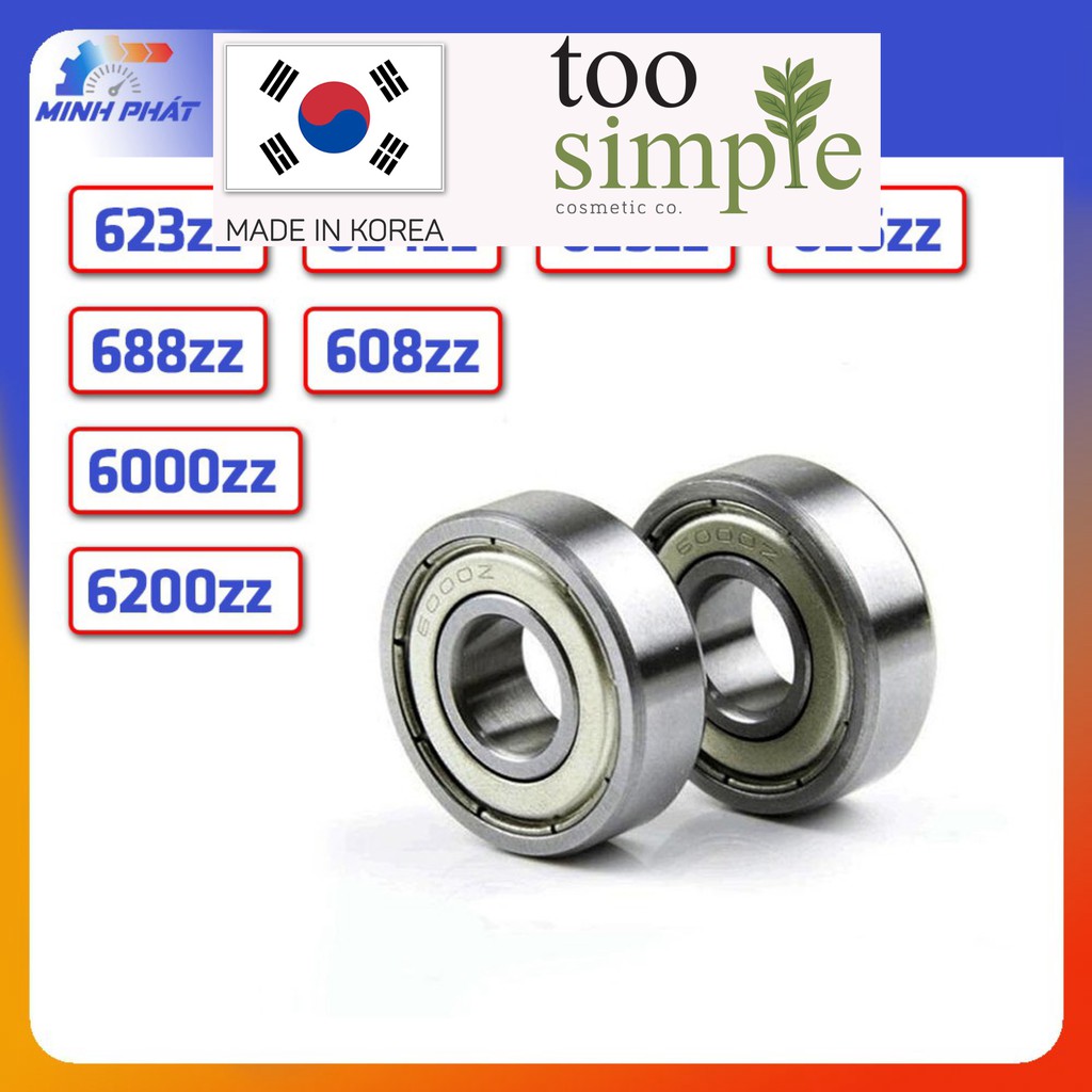 Vòng bi bạc đạn loại tốt 623zz 624zz 625zz 688zz 608zz 696zz 698zz 6000zz 6200zz