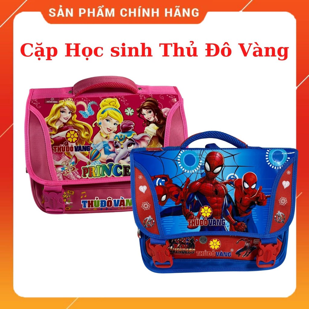 Cặp học sinh tiểu học Thủ Đô Vàng C200