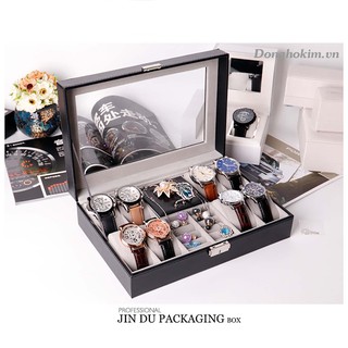 Hộp Đựng Đồng Hồ Trang Sức Kính Mắt Cao Cấp