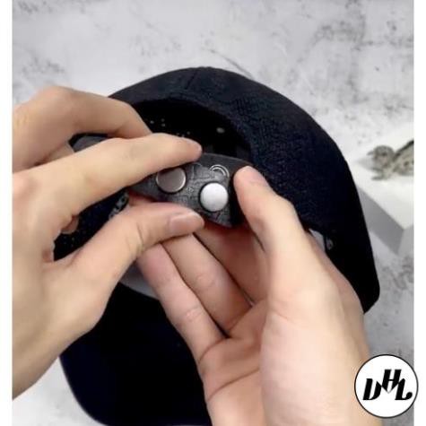 NÓN MŨ LƯỠI TRAI SNAPBACK LOGO SÓI ĐEN CỰC NGẦU