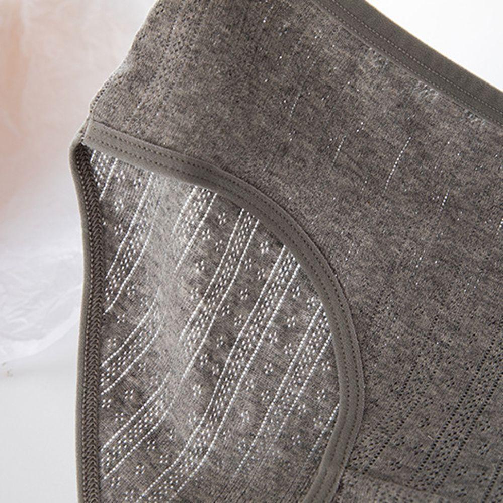 OCEANMAP Quần Lót Cotton Mềm Mại Co Giãn In Họa Tiết Gấu Dễ Thương Cho Nữ