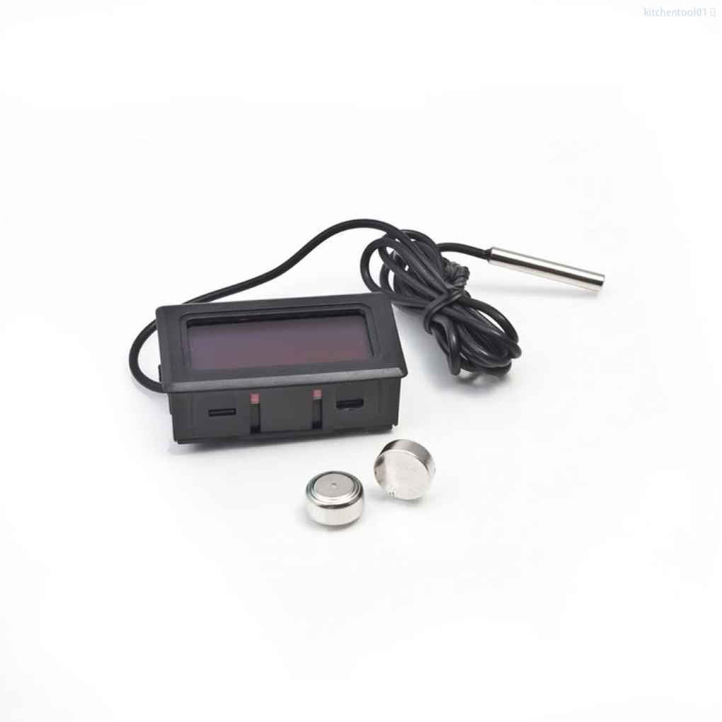 Nhiệt Kế Điện Tử Màn Hình Lcd - 50 Đến 110 ° C Cho Tủ Lạnh, Tủ Lạnh