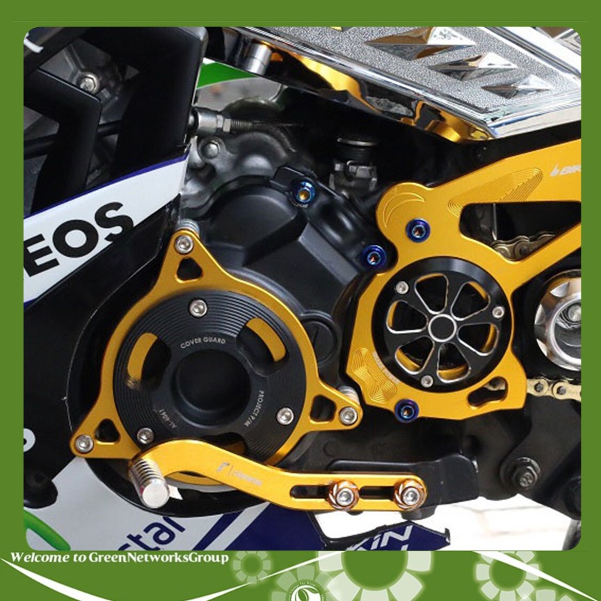 Cần số móc đơn dành cho xe máy GreenNetworks (vàng)