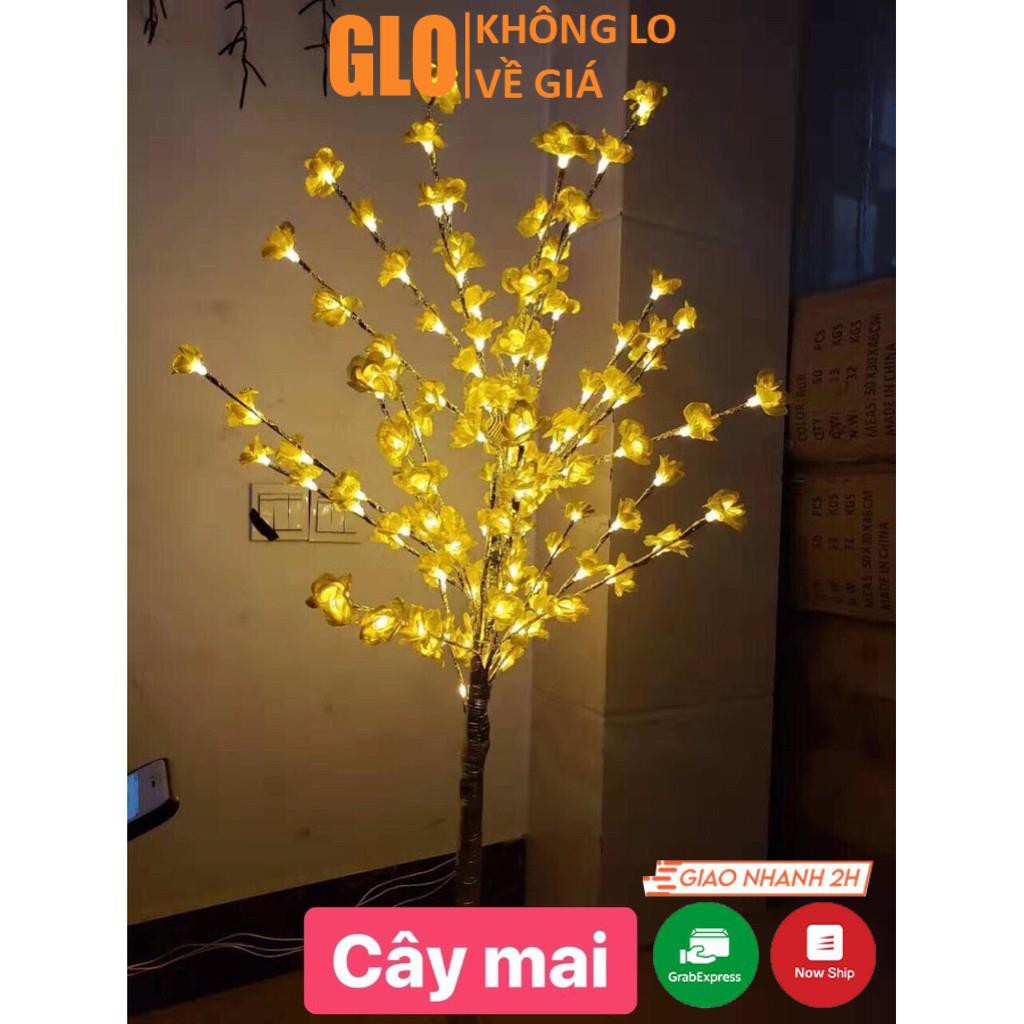 Cây Hoa Đào, Hoa Mai Đèn Led 1m2 Cao Cấp