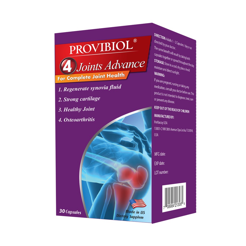 Provibiol 4 Joints Advance - Mỹ