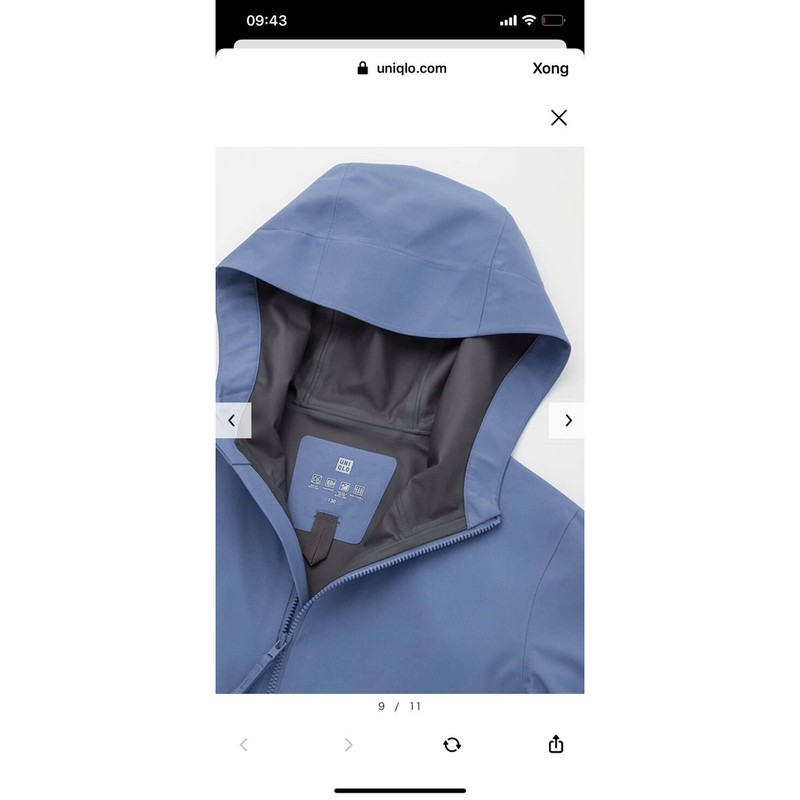 Áo blocktech kid Uniqlo
