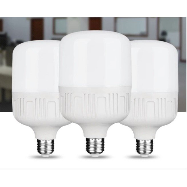 Bóng đèn LED trụ tròn 20W 30W ánh sáng trắng