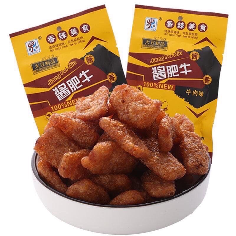 Combo 5 Gói Thịt Hổ Chay Cay Vàng 45gr Hương Vị Bò Béo Thơm