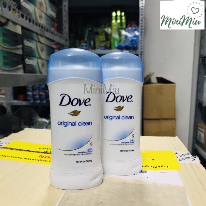 Lăn khử mùi DOVE nữ - 24H Anti-Perspirant Deodorant 74g