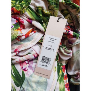 Jumpsuit dây viền bèo BCBG Kami