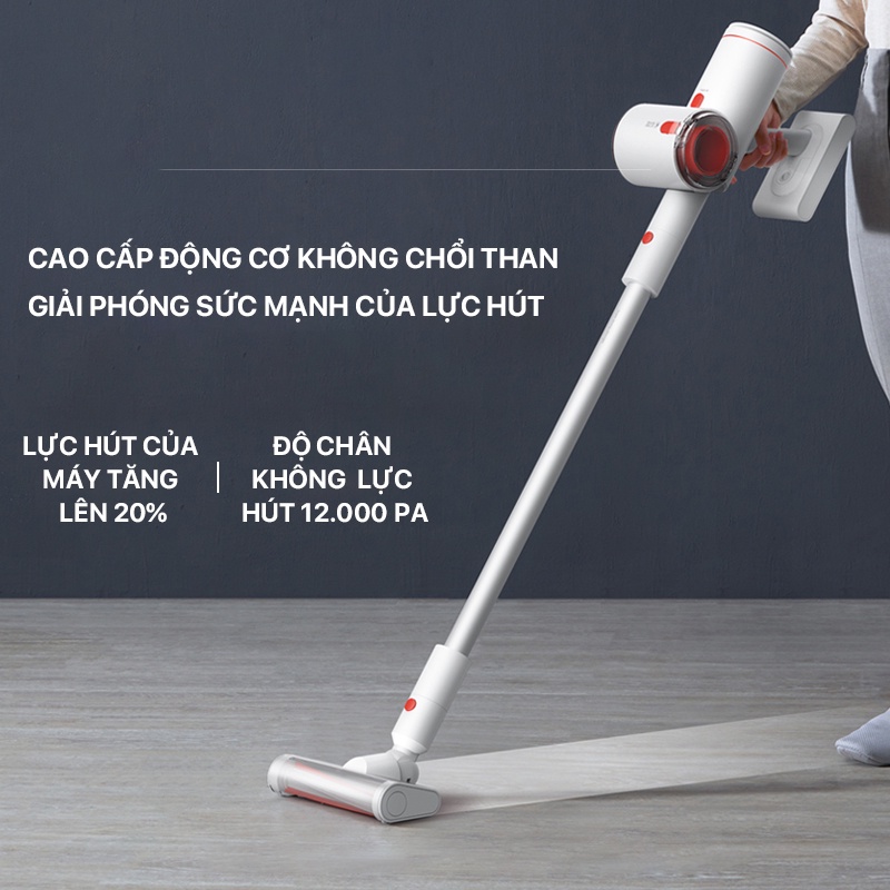 Máy hút bụi cầm tay gia đình không dây cao cấp Deerma VC25 Plus