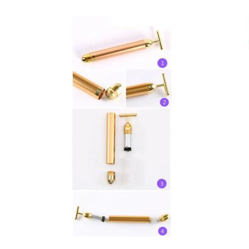 Cây lăn massage mặt nâng cơ  săn da mặt giảm nếp nhăn & Máy Mát Xa Mắt Mini