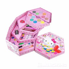 ĐỒ CHƠI Hộp Bút Chì Màu 4 Tầng Xoay 180 Độ ,Có 46 Màu cho Bé yêu thỏa sức sáng tạo