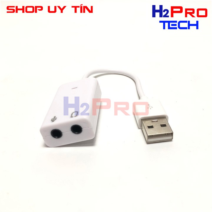 Card USB chuyển đổi âm thanh sang jack 3.5mm hay USB SOUND CARD ÂM THANH 7.1