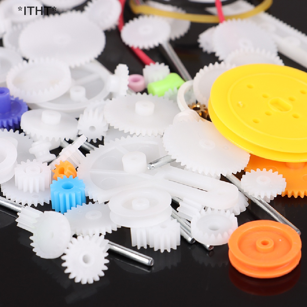 Bộ 78 Bánh Răng Đồ Chơi Bằng Nhựa Cho robot