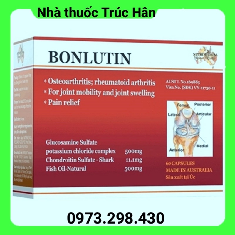 Bonlutin-bổ sung glucosamin cho khớp