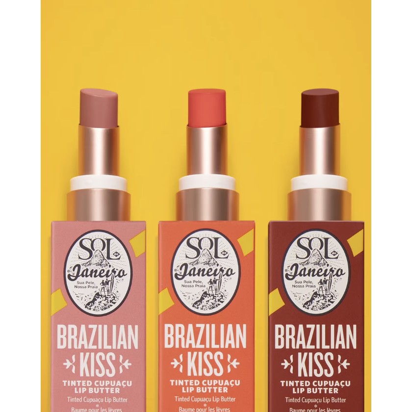 Sol de Janeiro Son Dưỡng Sol de Janeiro Brazilian Kiss Tinted Cupuacu Lip Butter 3,12g