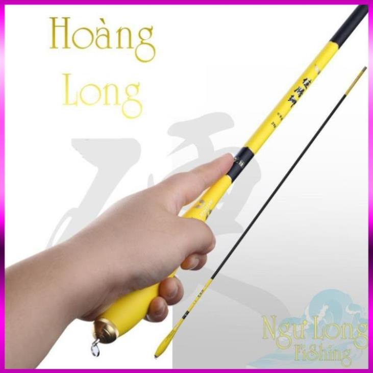 ⭐  Cần câu tay carbon độ cứng 3H Hoàng Long 2m7 - 3m6 - 3m9 - 4m5 - 5m4, thu gọn 112cm