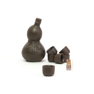 vỏ chai đựng rượu hồ lô