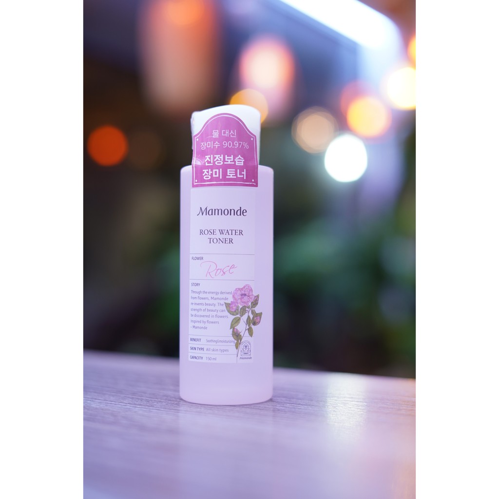 Nước Hoa Hồng Mamonde Rose Water Toner.