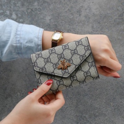 Ví Ngắn Nữ Mini Hoa Và GD V237 Nhiều Mẫu Sang Chảnh