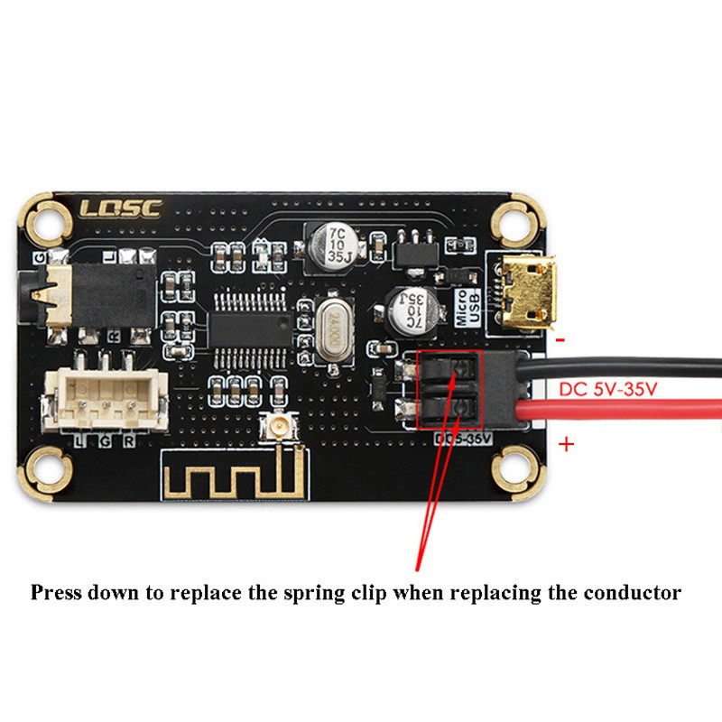 Mp3 Wireless Bluetooth 4.2 Audio Receiver Decoding Board For Diy