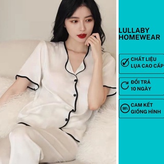 Pijama lụa cao cấp có size nhiều mẫu - lụa mịn thoáng mát - Lullaby Homewear