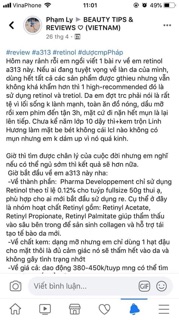 Kem A313 trị mụn ẩn mụn thâm