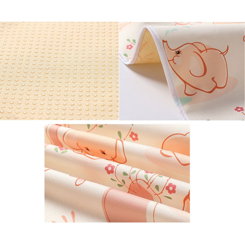 Thảm Lót Sàn Hình Tròn 130cm Trang Trí Phòng Khách Cho Bé