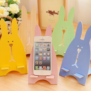 Giá Đỡ Điện Thoại Ipad Bằng Gỗ Hình Thú