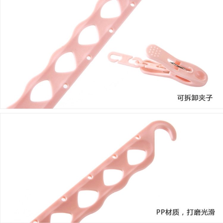 Multifunctional household plastic hanger