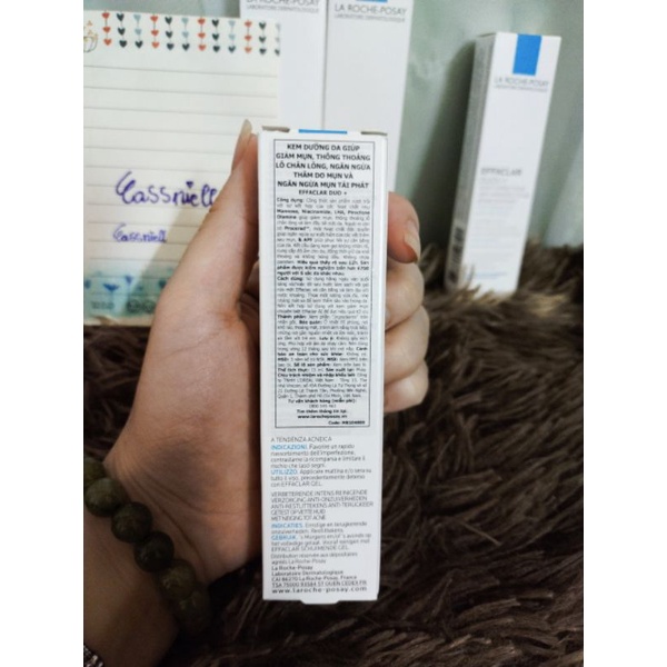 [Chính hãng date 2024] Kem mụn Effaclar Duo+ La Roche-Posay, duo+ 15ml, Duo+ 40ml