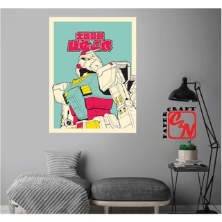 Poster nhựa siêu lớn|Poster Gundam|Poster dán tường