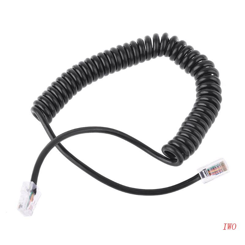 Dây Cáp Micro IWO 8Pin RJ45 Sang RI45 Cho ICOM HM-98 HM-133 HM-133V HM-133S