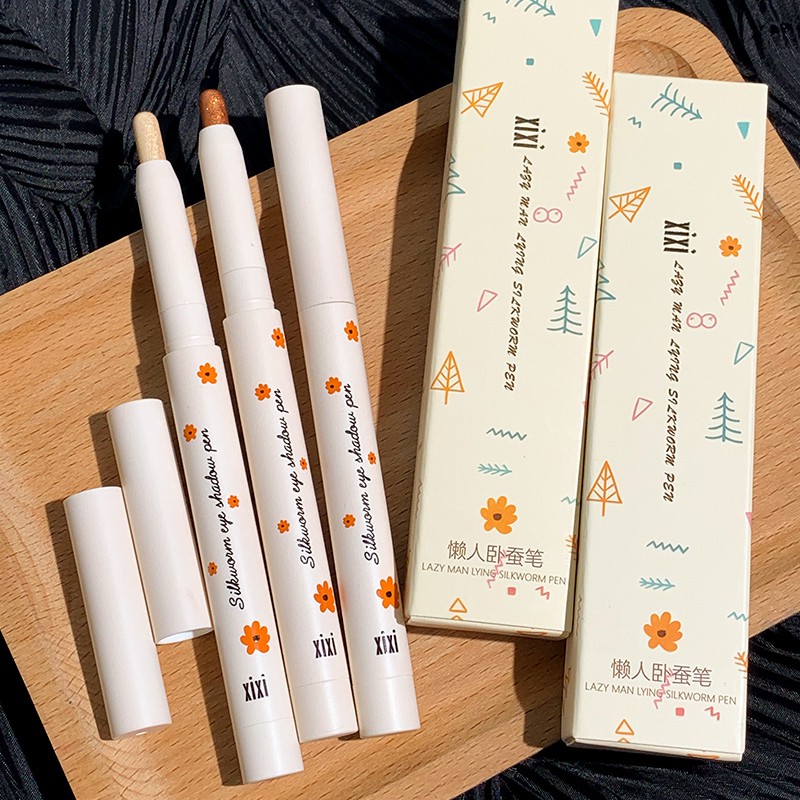 Phấn Mắt XIXI Dạng Thỏi Có Nhũ Lấp Lánh Chống Thấm Nước NO.401