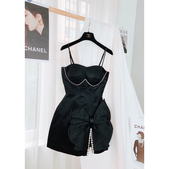 Thiết kế, váy dây đính đá hàng thiết kế chính chủ