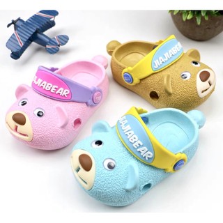 (Ảnh thật) DÉP SỤC GẤU JIAJIABEAR SIÊU MỀM CHO BÉ TỪ 6M