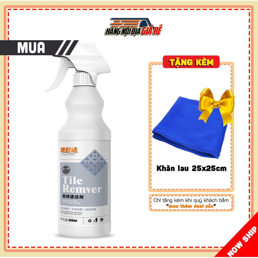Dung Dịch Tẩy Vết Ố Bẩn Rỉ Sét Sàn Gạch, Bồn Sứ Nhà Tắm TEXLABS 500ML