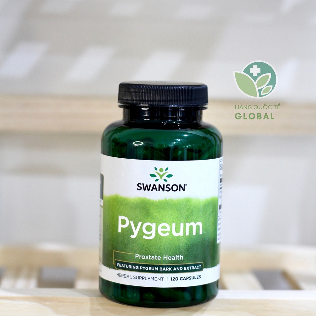 SWANSON PYGEUM, 100-120 Viên, Hỗ trợ sức khỏe tuyến tiền liệt, tiết niệu của Mỹ