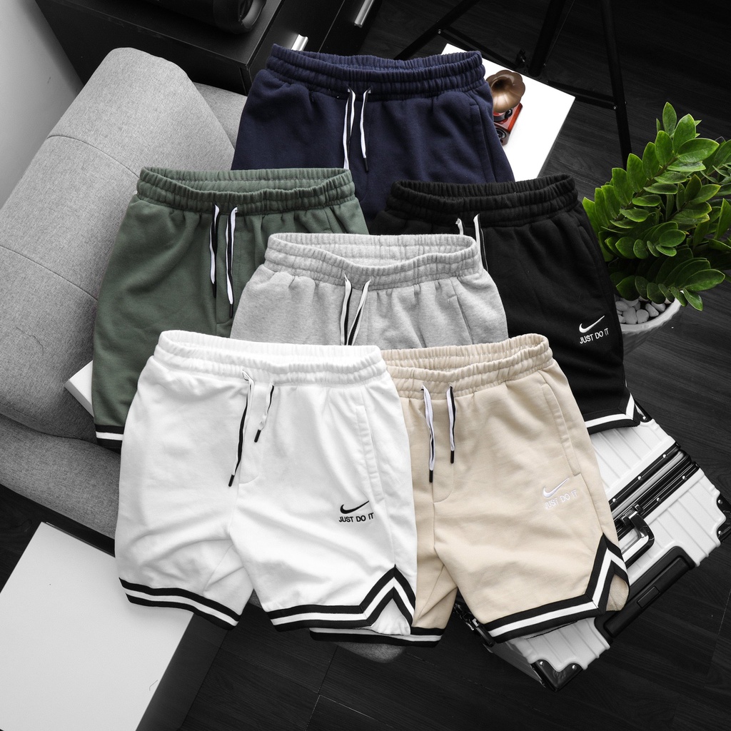 [6 MÀU] Quần short lửng thể thao chất liệu thun nỉ chân cua dòng cao cấp, form đẹp 9966