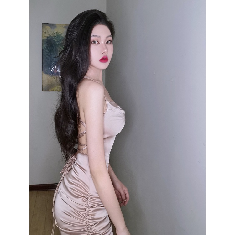 Đầm hai dây dáng ôm Emilyshop ulzzang